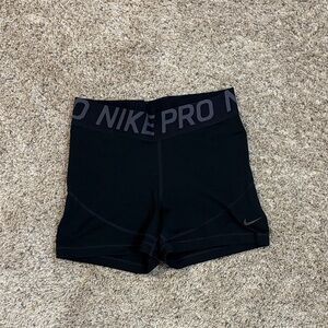 Nike Pro Black Athletic Shorts